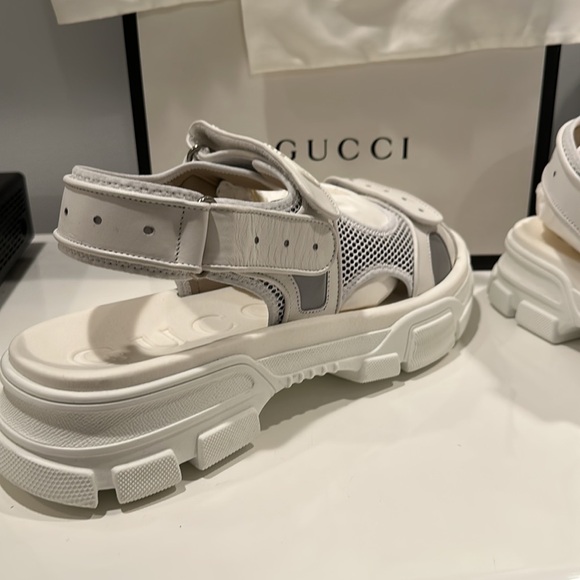Gucci Napa Pantoufl Sandals, size 14, NEW - Picture 5 of 6